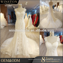 Vestido de novia de Guangzhou de China por encargo del nuevo diseño